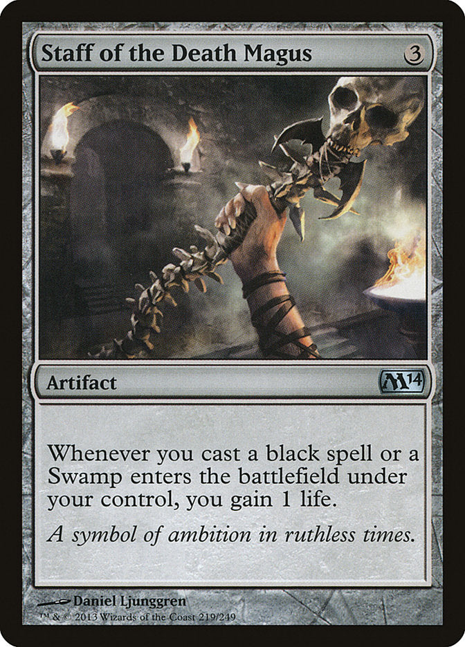Staff of the Death Magus [Magic 2014] | Webway Games