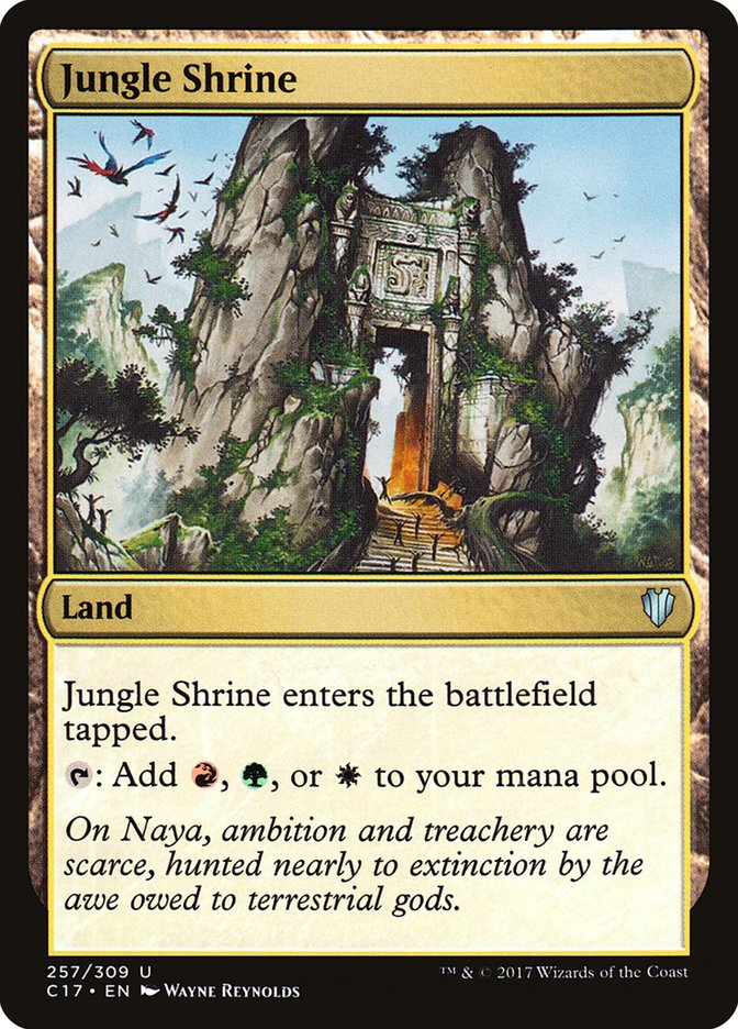 Jungle Shrine [Commander 2017] | Webway Games