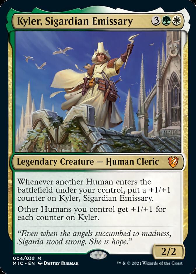 Kyler, Sigardian Emissary [Innistrad: Midnight Hunt Commander] | Webway Games
