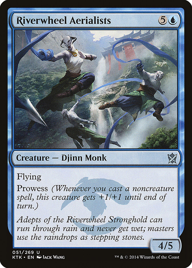 Riverwheel Aerialists [Khans of Tarkir] | Webway Games