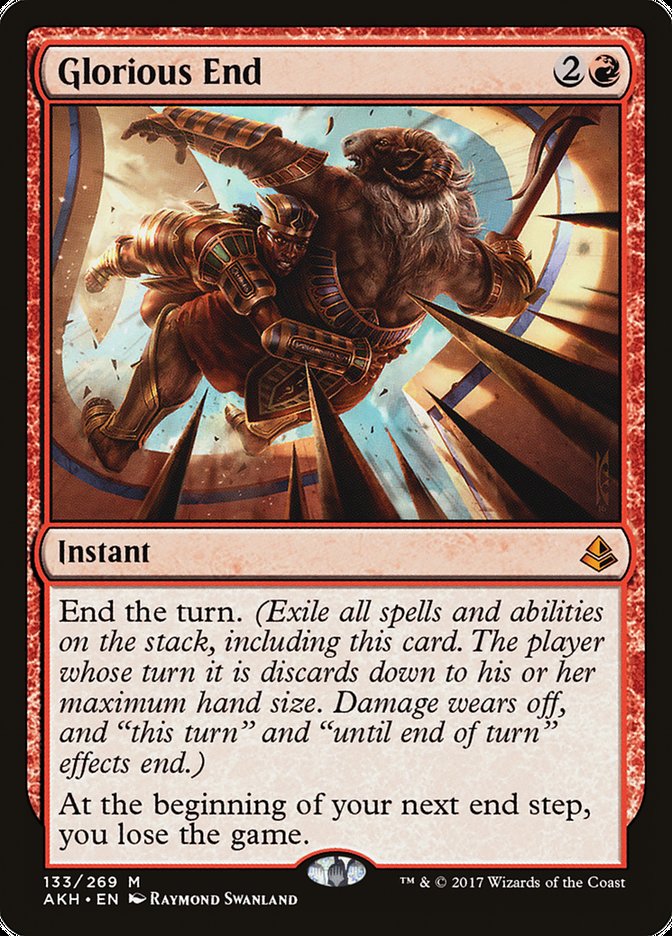 Glorious End [Amonkhet] | Webway Games