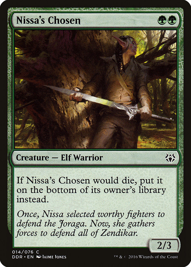 Nissa's Chosen [Duel Decks: Nissa vs. Ob Nixilis] | Webway Games