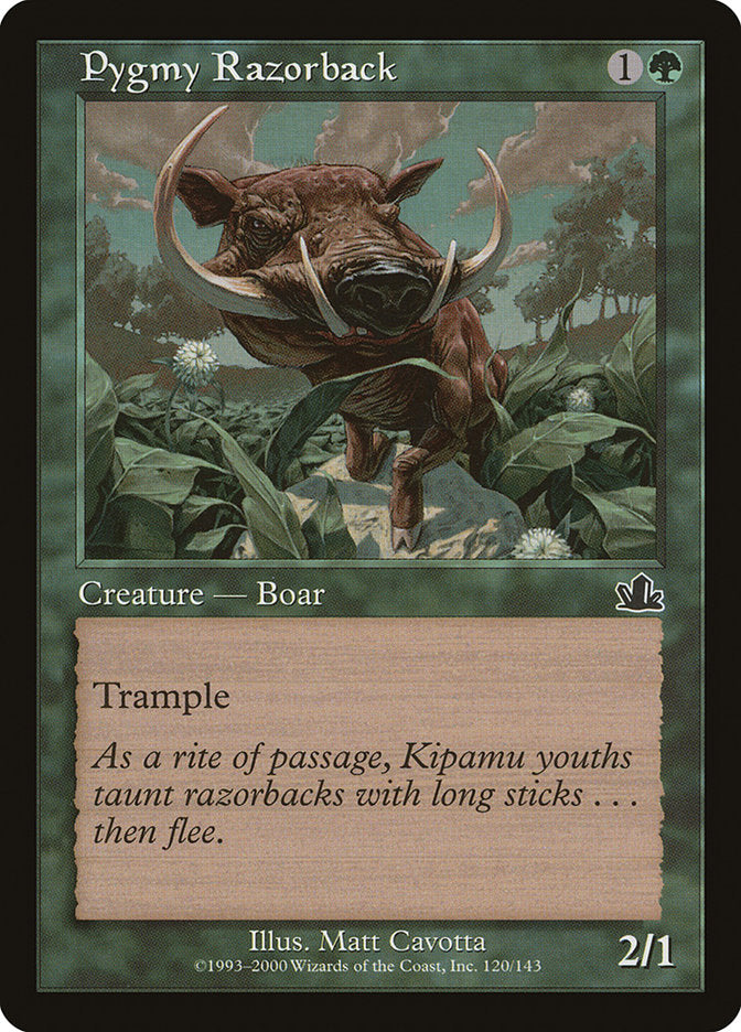 Pygmy Razorback [Prophecy] | Webway Games