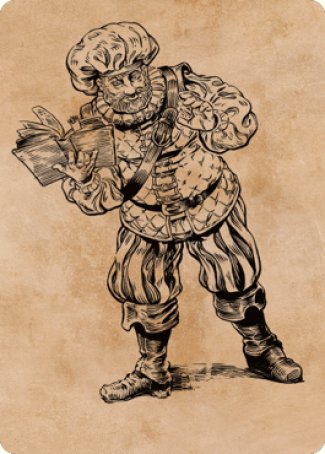 Volo, Itinerant Scholar Art Card [Commander Legends: Battle for Baldur's Gate Art Series] | Webway Games