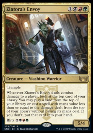 Ziatora's Envoy (Promo Pack) [Streets of New Capenna Promos] | Webway Games