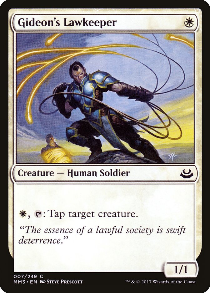 Gideon's Lawkeeper [Modern Masters 2017] | Webway Games