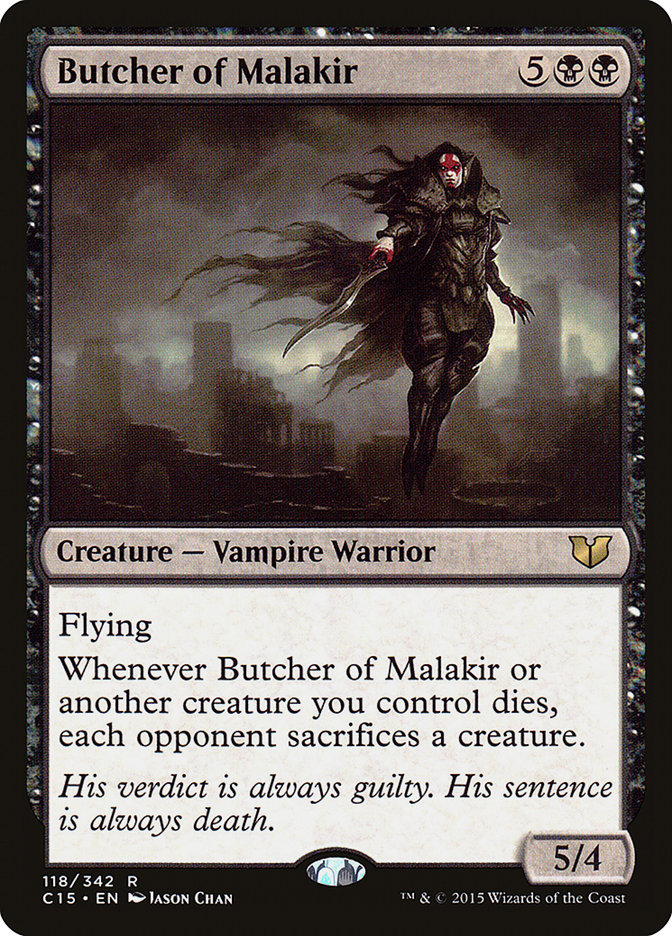Butcher of Malakir [Commander 2015] | Webway Games