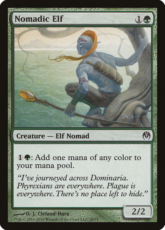Nomadic Elf [Duel Decks: Phyrexia vs. the Coalition] | Webway Games
