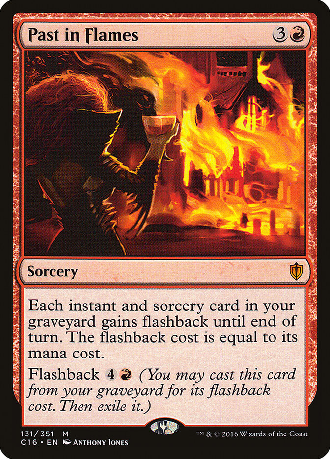 Past in Flames [Commander 2016] | Webway Games