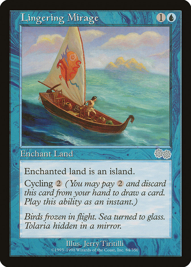 Lingering Mirage [Urza's Saga] | Webway Games
