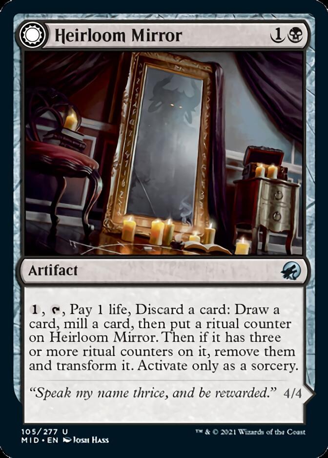 Heirloom Mirror // Inherited Fiend [Innistrad: Midnight Hunt] | Webway Games