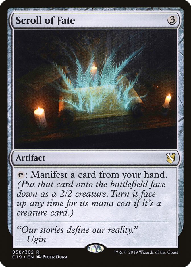 Scroll of Fate [Commander 2019] | Webway Games