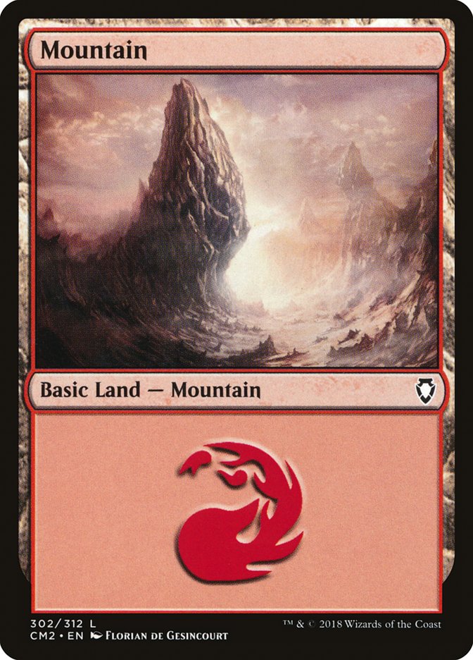 Mountain (#302) [Commander Anthology Volume II] | Webway Games