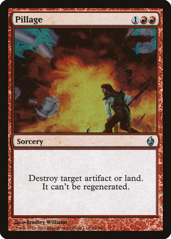 Pillage [Premium Deck Series: Fire and Lightning] | Webway Games