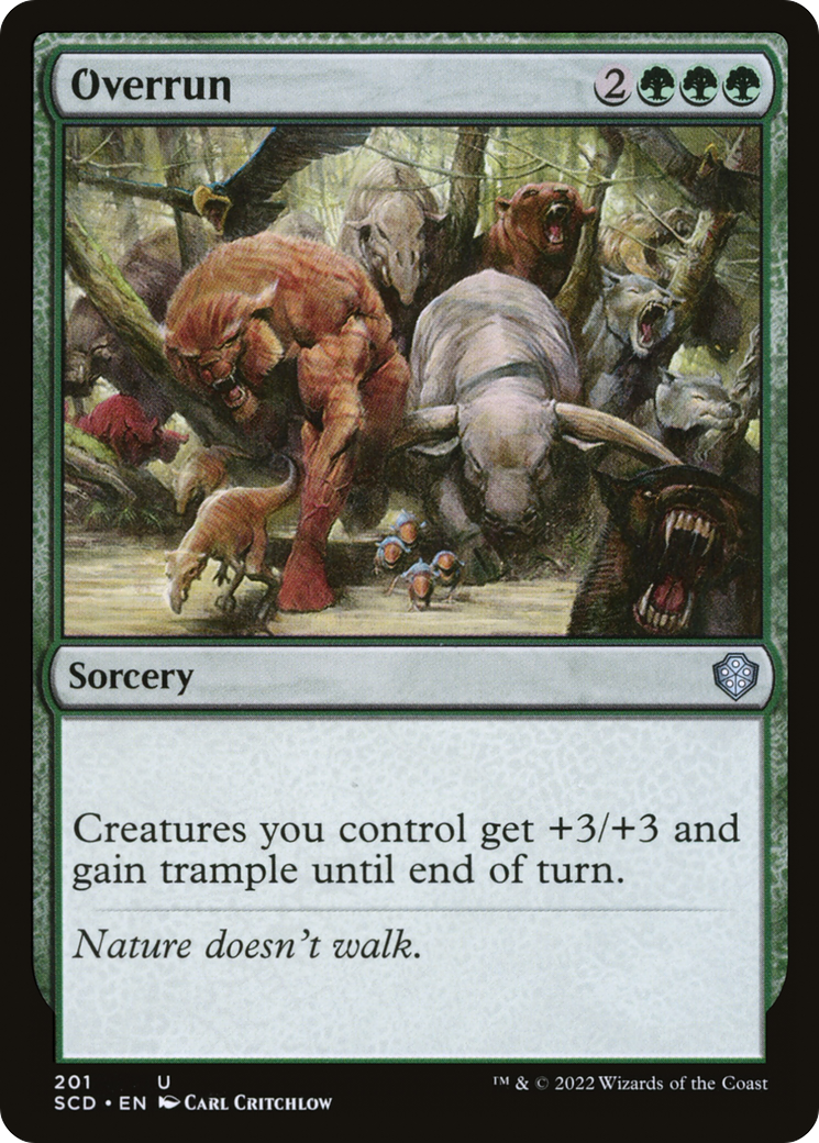 Overrun [Starter Commander Decks] | Webway Games