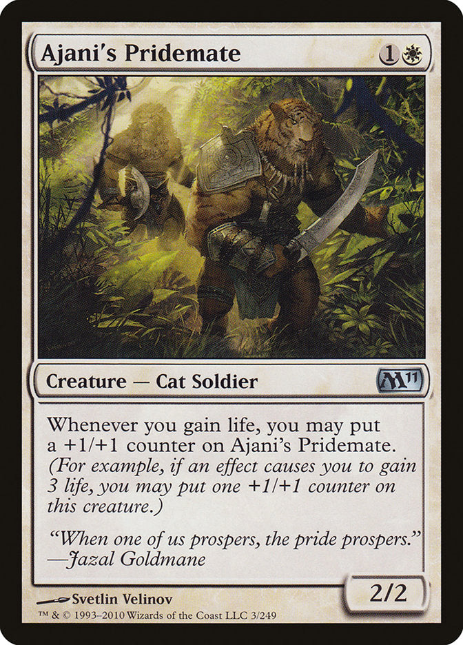 Ajani's Pridemate [Magic 2011] | Webway Games