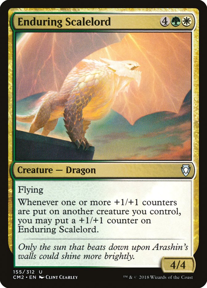Enduring Scalelord [Commander Anthology Volume II] | Webway Games