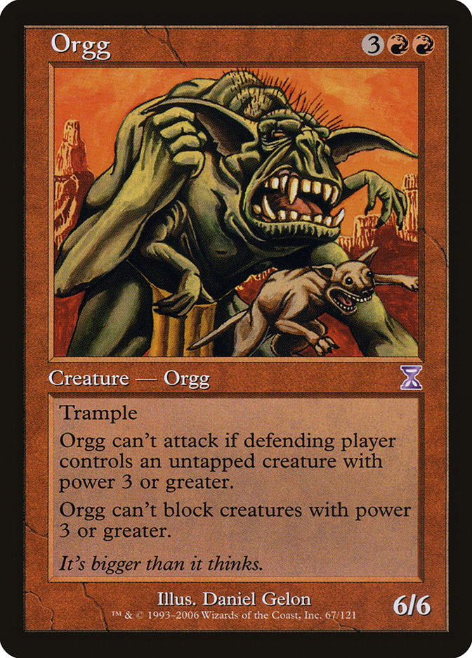 Orgg [Time Spiral Timeshifted] | Webway Games