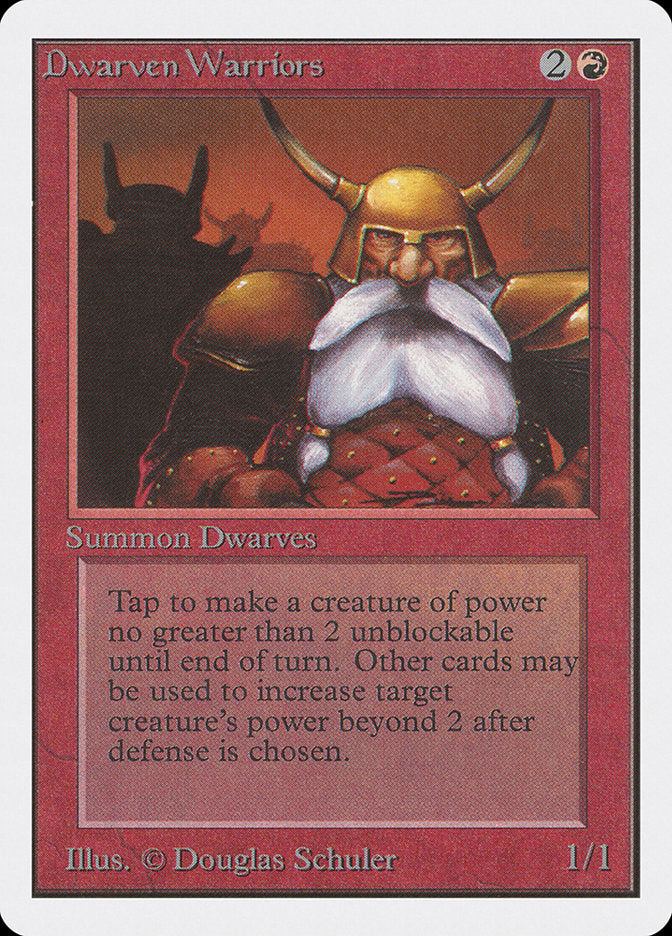 Dwarven Warriors [Unlimited Edition] | Webway Games