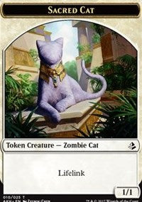 Sacred Cat // Insect Token [Amonkhet Tokens] | Webway Games
