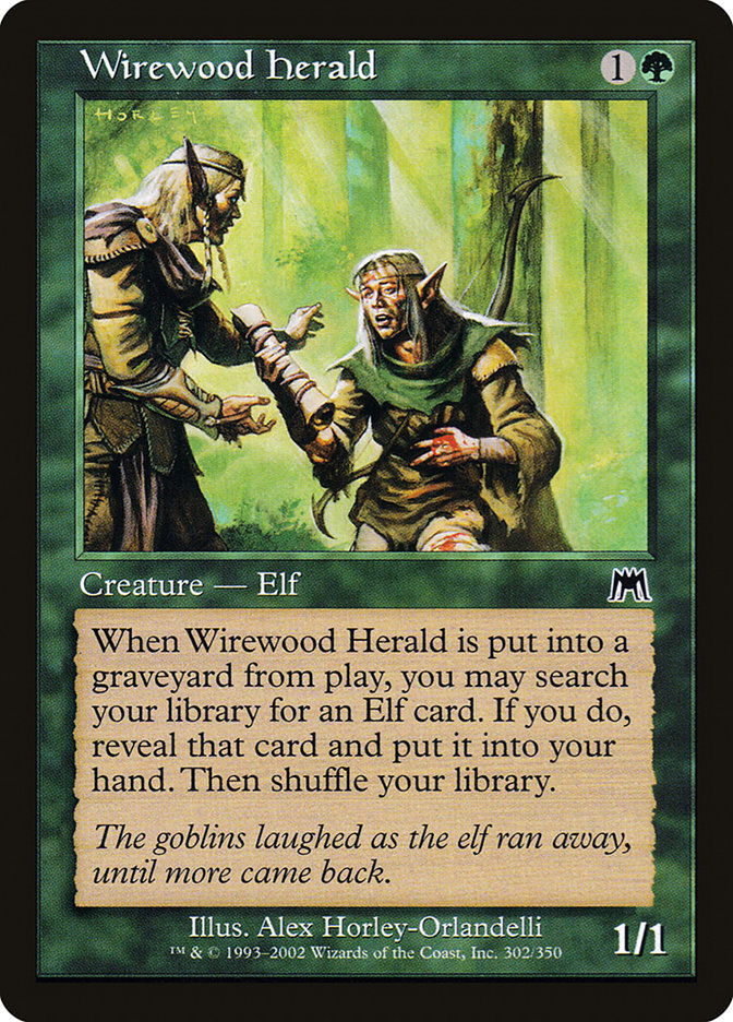 Wirewood Herald [Onslaught] | Webway Games