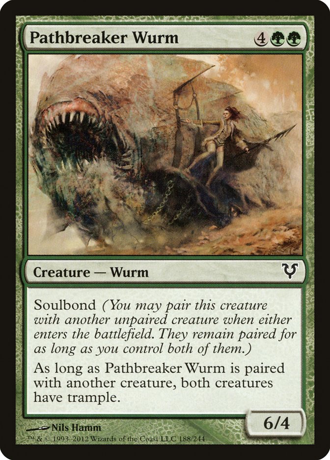 Pathbreaker Wurm [Avacyn Restored] | Webway Games