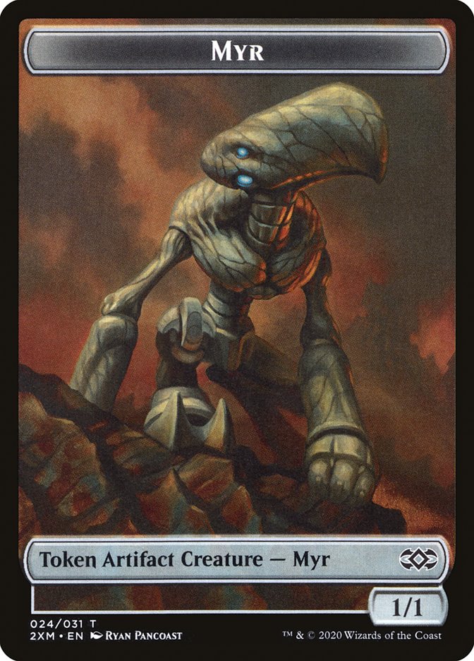Myr (024/031) [Double Masters Tokens] | Webway Games