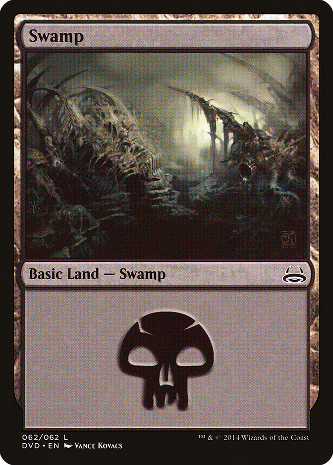 Swamp (62) (Divine vs. Demonic) [Duel Decks Anthology] | Webway Games