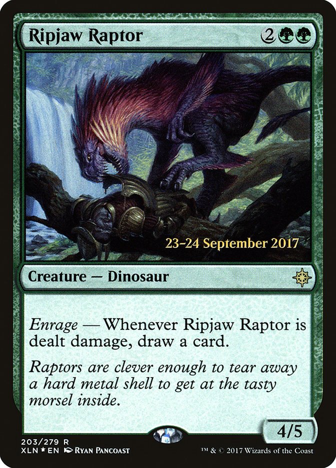 Ripjaw Raptor  (Prerelease) [Ixalan Prerelease Promos] | Webway Games