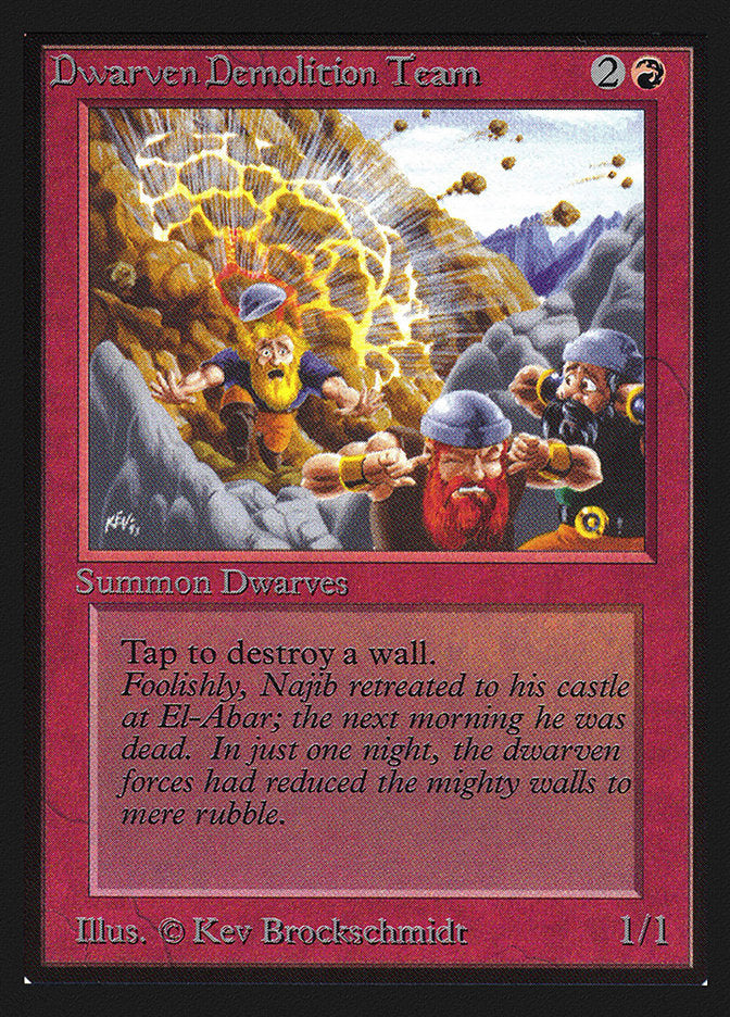 Dwarven Demolition Team (IE) [Intl. Collectors’ Edition] | Webway Games