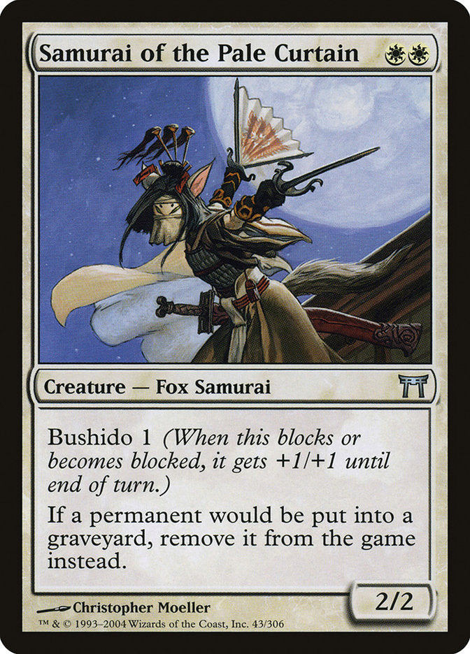 Samurai of the Pale Curtain [Champions of Kamigawa] | Webway Games