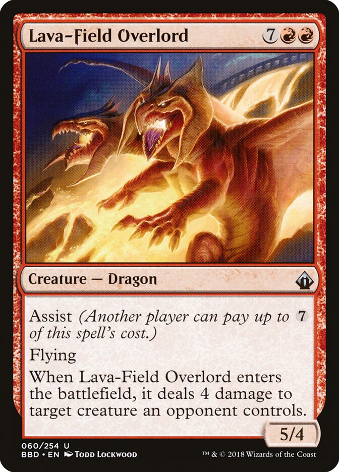 Lava-Field Overlord [Battlebond] | Webway Games