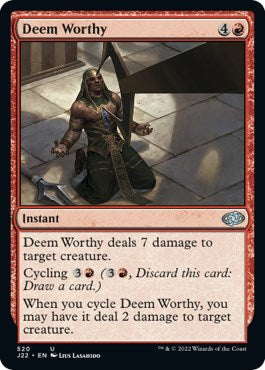 Deem Worthy [Jumpstart 2022] | Webway Games