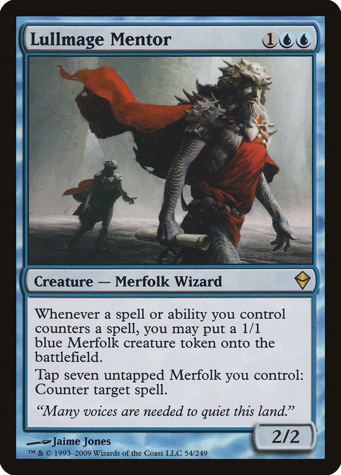Lullmage Mentor [Zendikar] | Webway Games