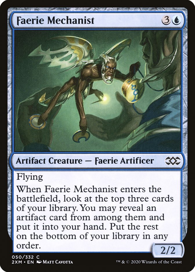 Faerie Mechanist [Double Masters] | Webway Games