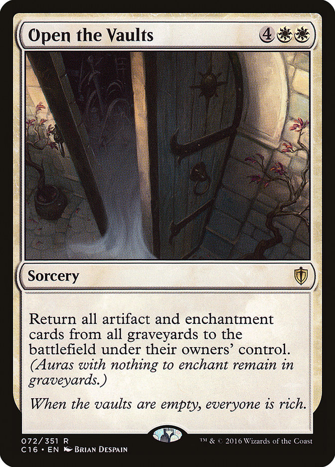 Open the Vaults [Commander 2016] | Webway Games