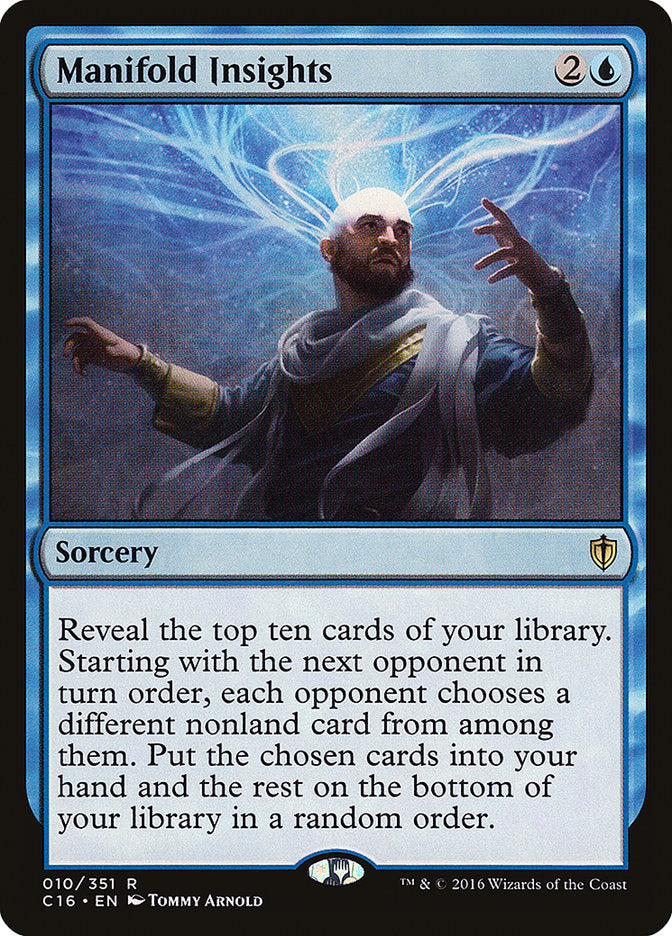 Manifold Insights [Commander 2016] | Webway Games