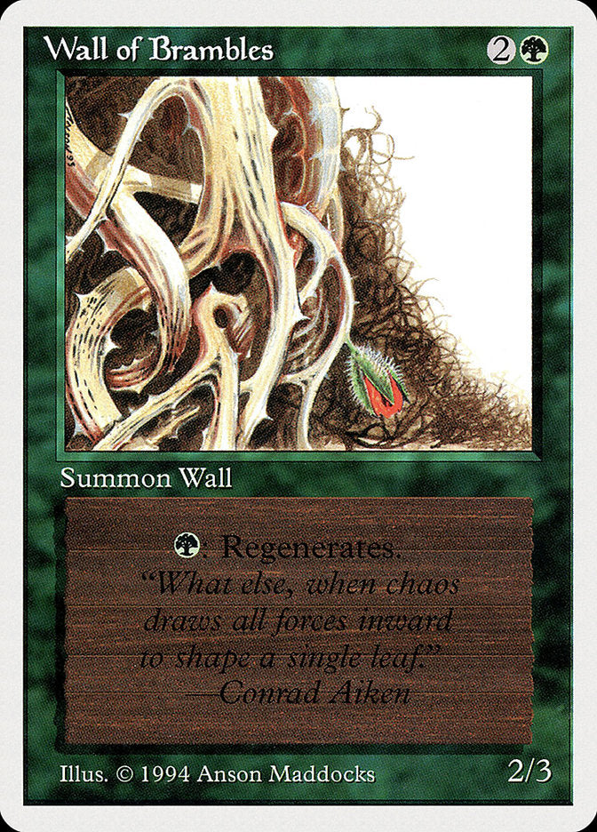 Wall of Brambles [Summer Magic / Edgar] | Webway Games