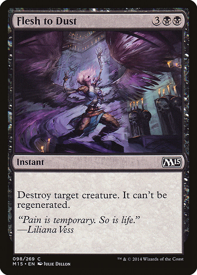Flesh to Dust [Magic 2015] | Webway Games