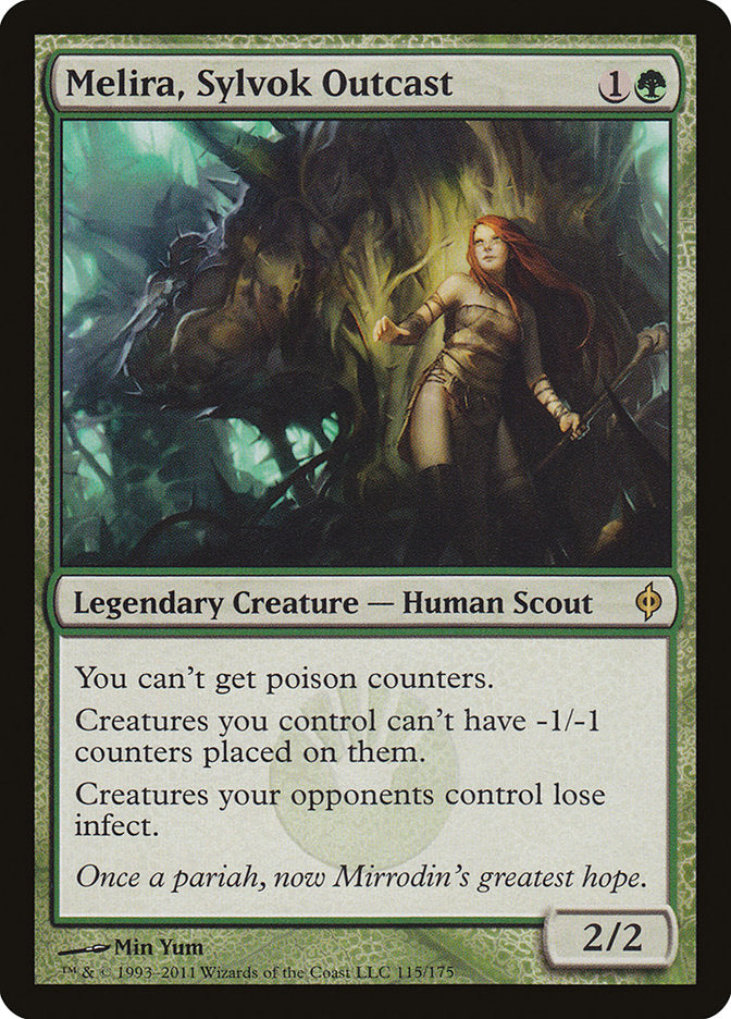 Melira, Sylvok Outcast [New Phyrexia] | Webway Games
