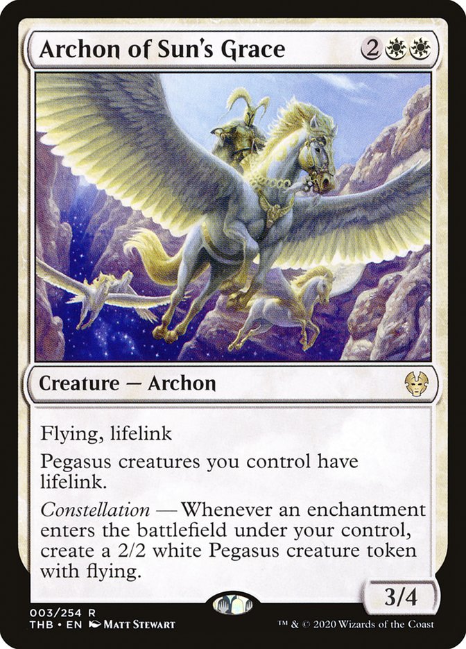 Archon of Sun's Grace [Theros Beyond Death] | Webway Games