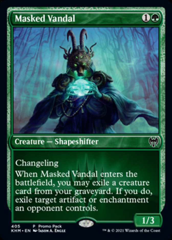 Masked Vandal [Kaldheim Promo Pack] | Webway Games