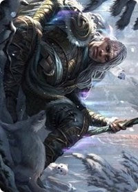 Jorn, God of Winter Art Card [Kaldheim: Art Series] | Webway Games