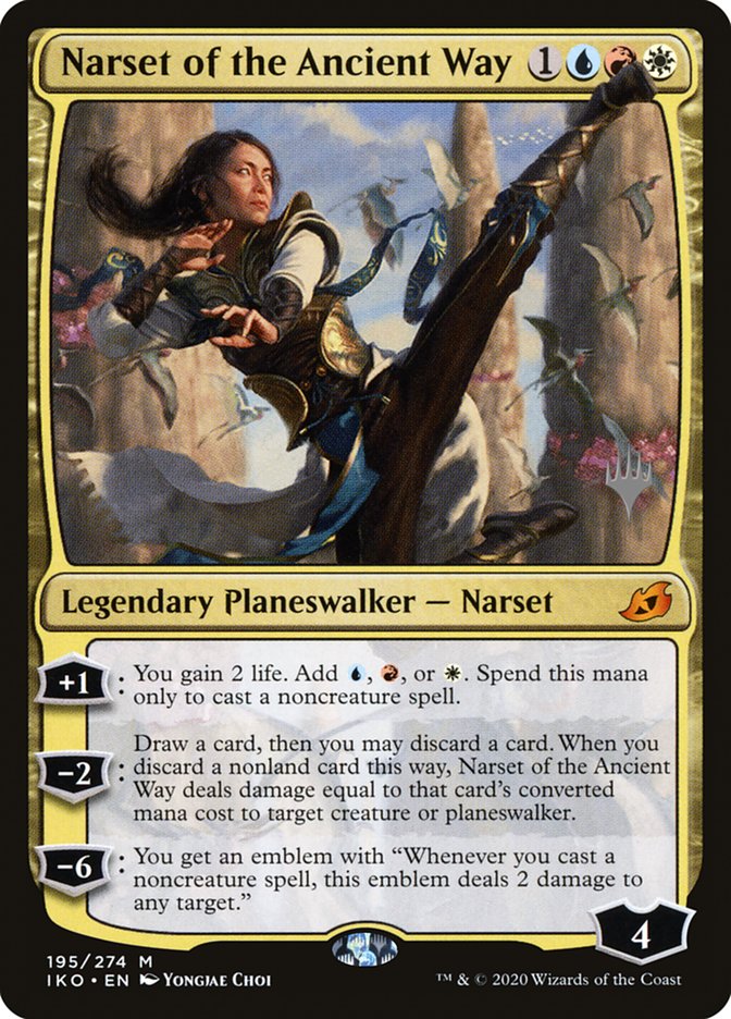 Narset of the Ancient Way (Promo Pack) [Ikoria: Lair of Behemoths Promos] | Webway Games