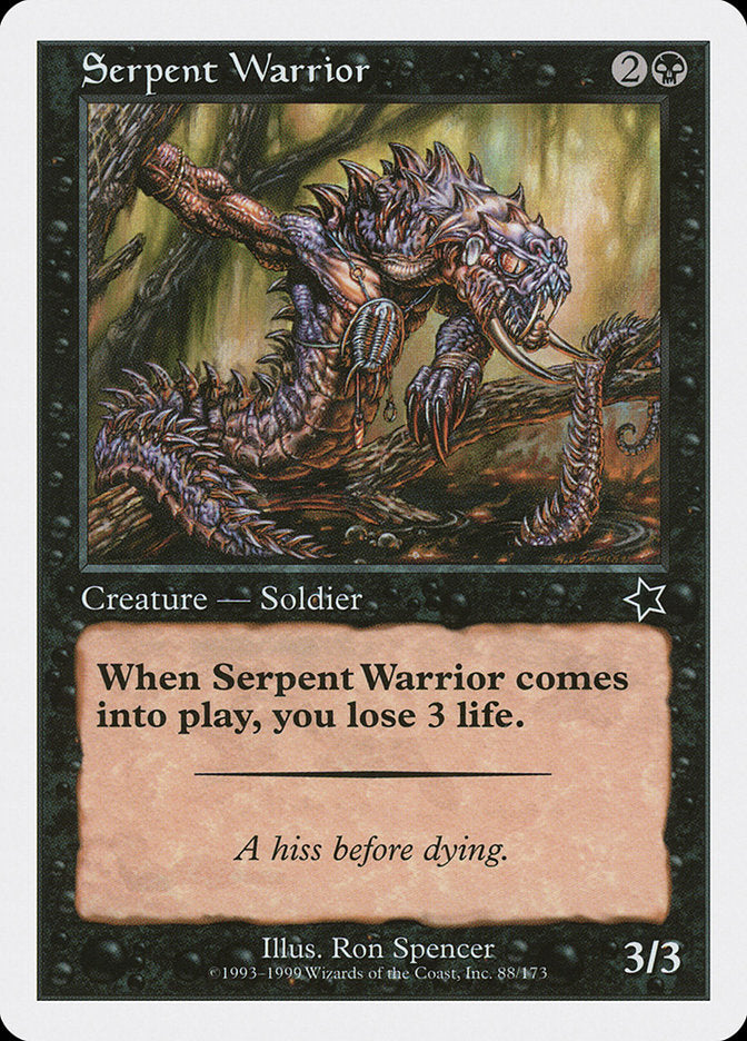 Serpent Warrior [Starter 1999] | Webway Games