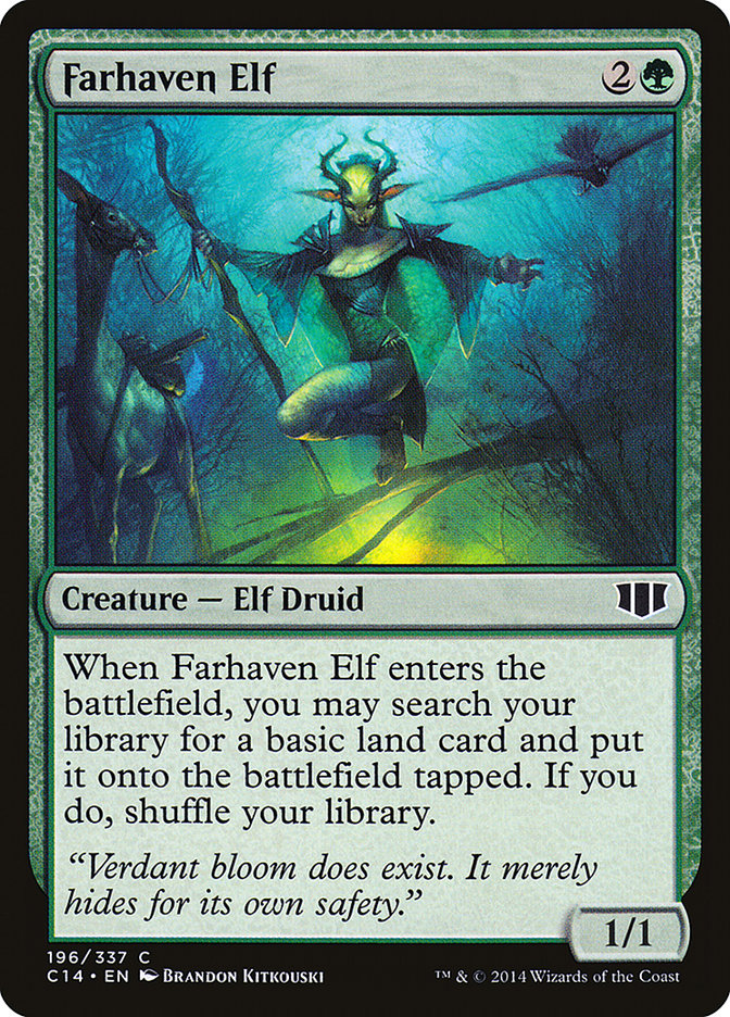 Farhaven Elf [Commander 2014] | Webway Games