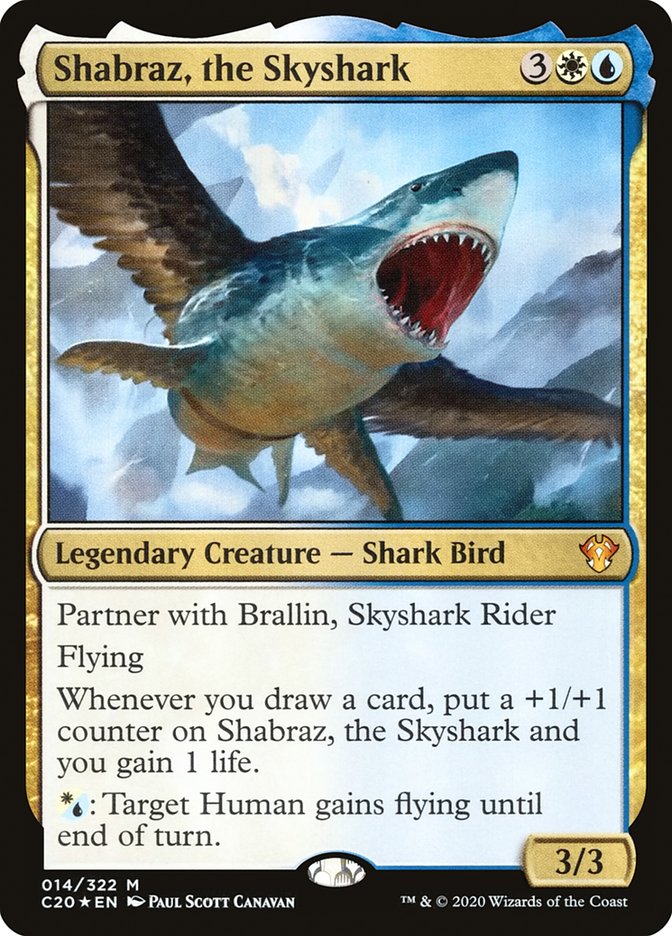 Shabraz, the Skyshark [Commander 2020] | Webway Games