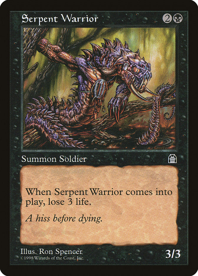 Serpent Warrior [Stronghold] | Webway Games