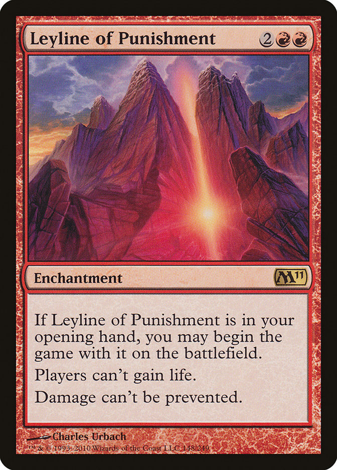 Leyline of Punishment [Magic 2011] | Webway Games