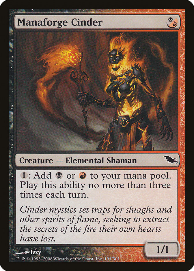 Manaforge Cinder [Shadowmoor] | Webway Games